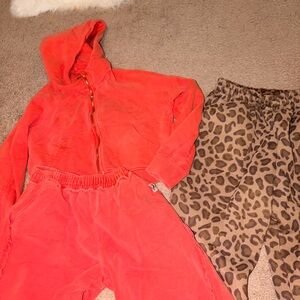 Booty by Brabants Aperol set and Comfrt Leopard Print Pants